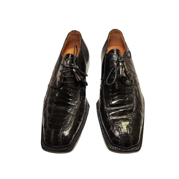 David Eden Handmade Ostrich Dress Shoes main image 8